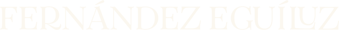 Logotipo Fernández Eguíluz blanco